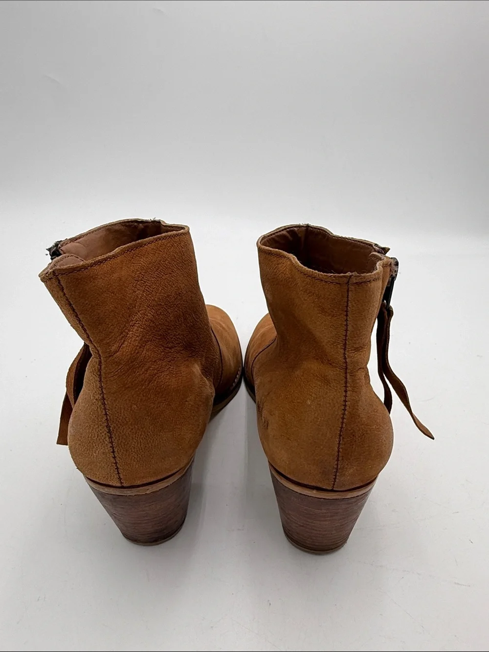 American eagle outfitters Tan Suede Ankle Boots  women 9 leather festival casual
